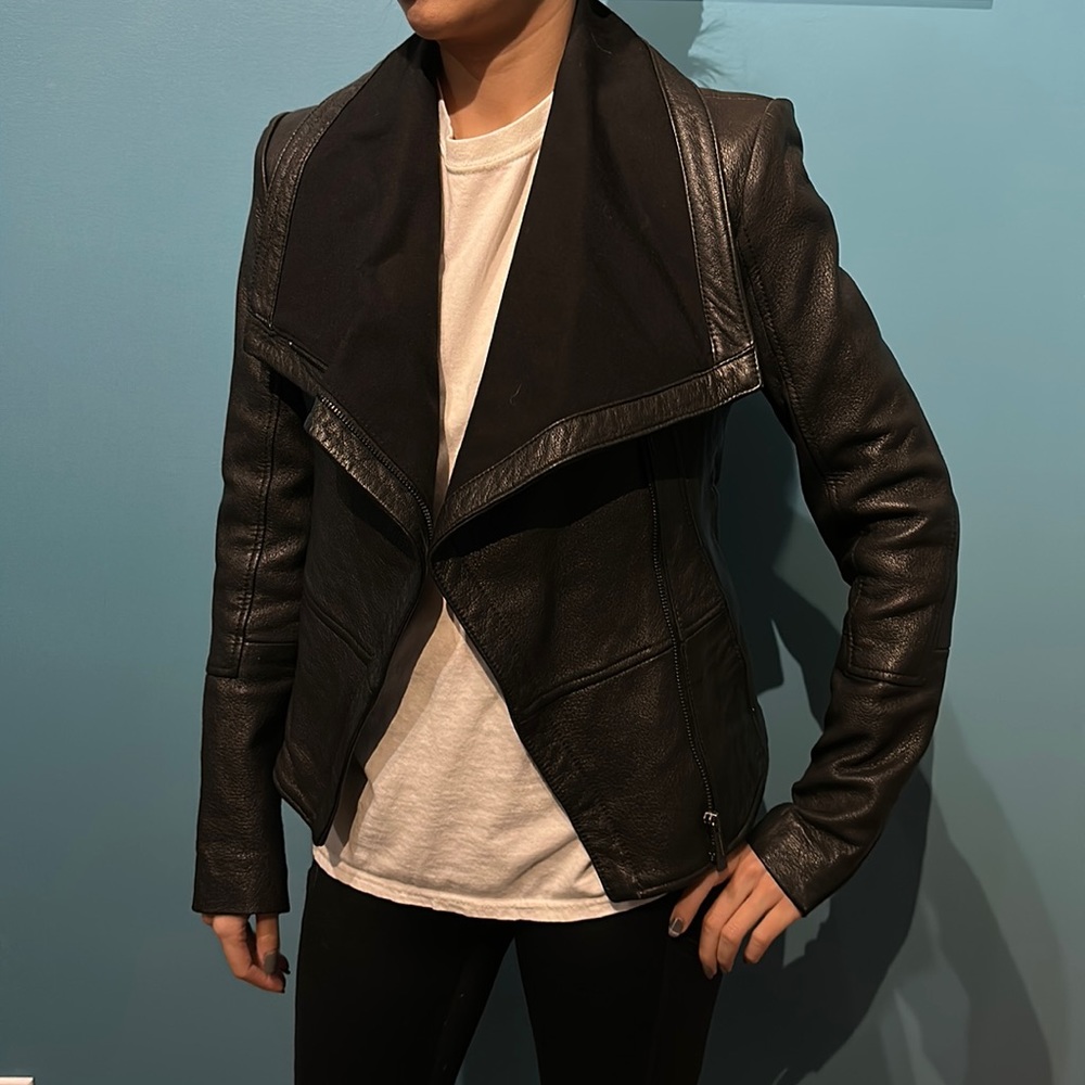 Leather jacket